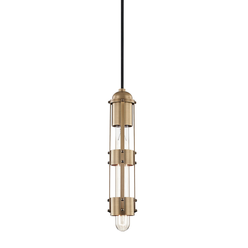 Mitzi Violet H272701-AGB Pendant Light - Aged Brass