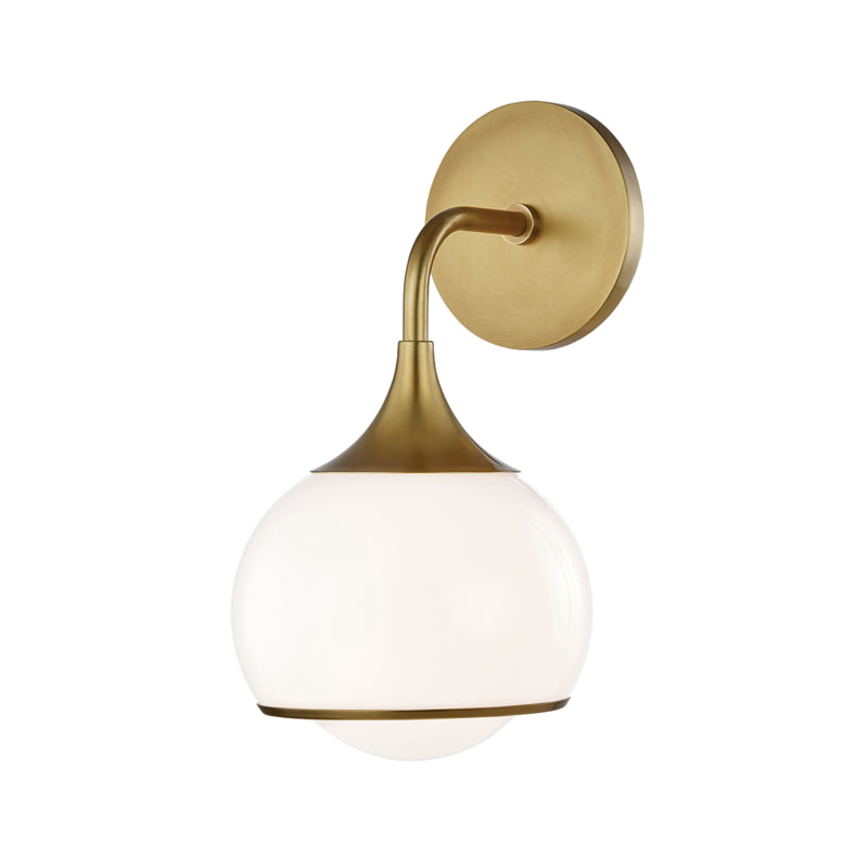 Mitzi Reese H281301-AGB Wall Sconce Light - Aged Brass