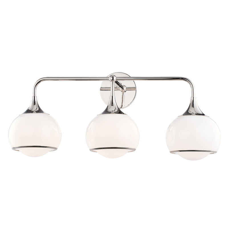 Mitzi Reese H281303-PN Bath Vanity Light 27 in. wide - Polished Nickel