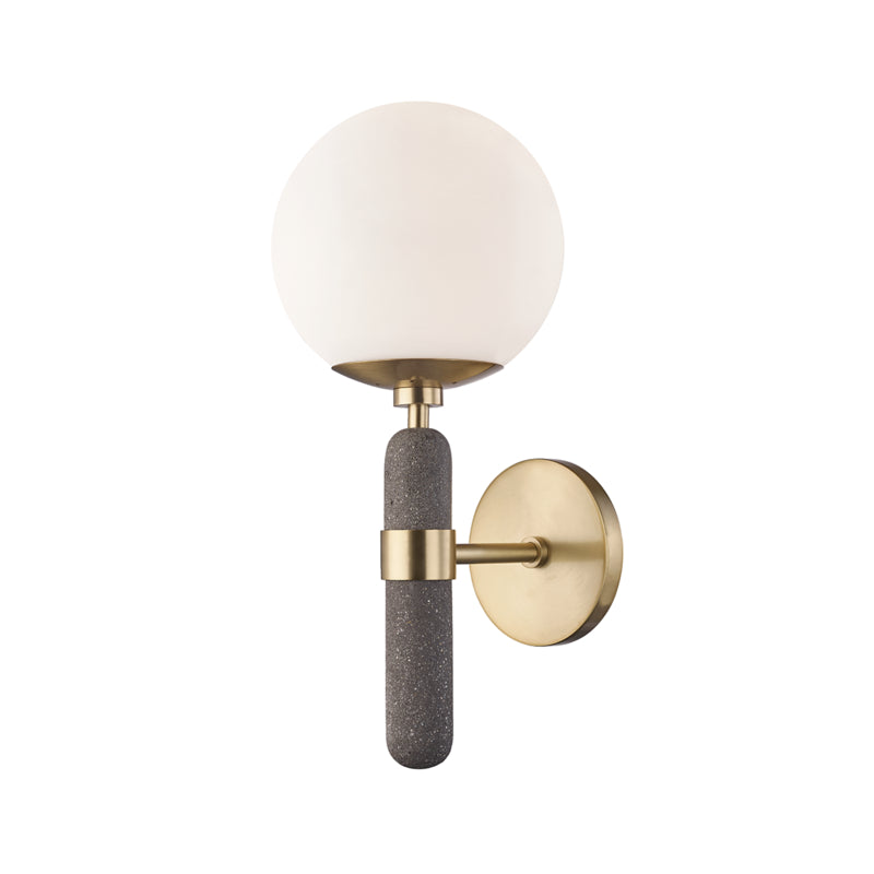 Mitzi Brielle H289101-AGB Wall Sconce Light - Aged Brass