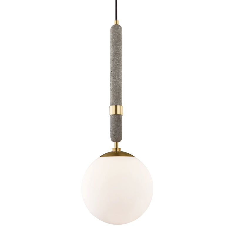 Mitzi Brielle H289701L-AGB Pendant Light - Aged Brass