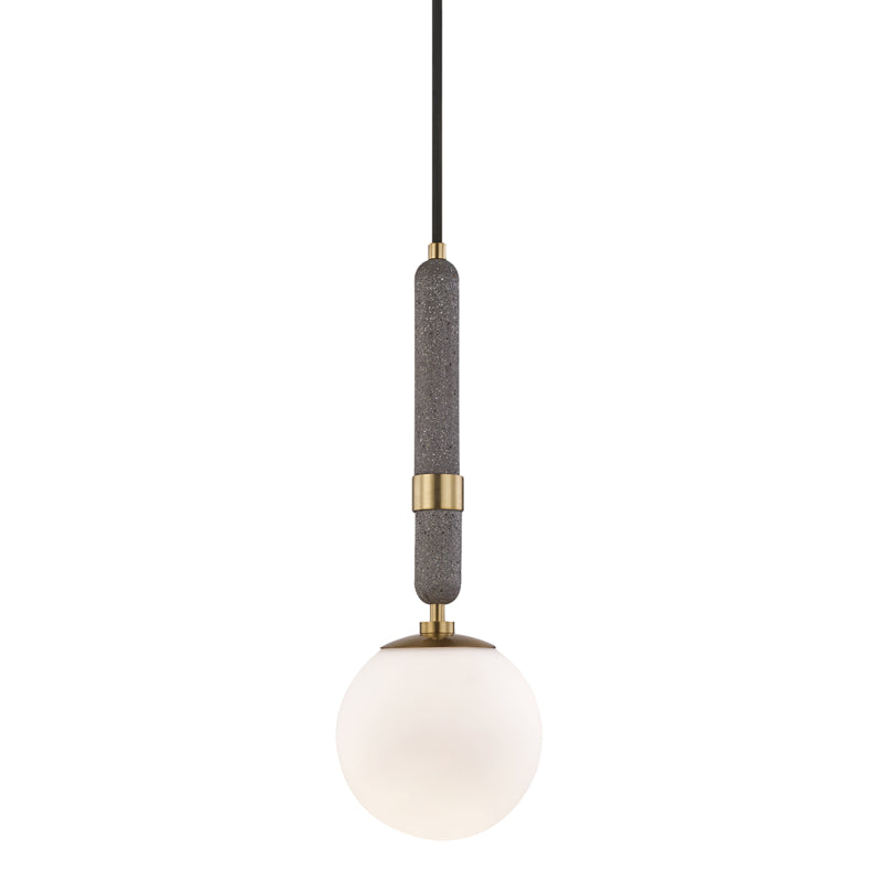 Mitzi Brielle H289701S-AGB Pendant Light - Aged Brass