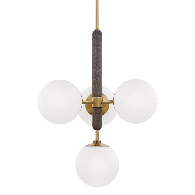 Mitzi Brielle H289804-AGB Chandelier Light - Aged Brass