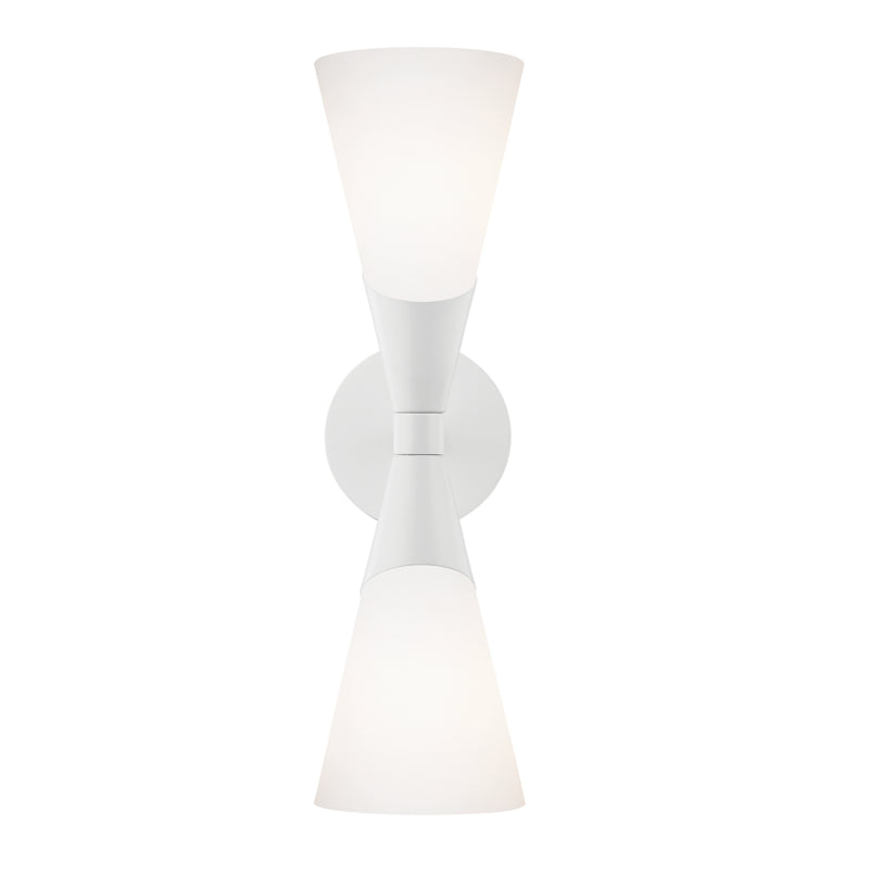 Mitzi Parker H312102-WH Wall Sconce Light - White