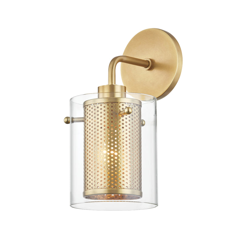 Mitzi Elanor H323101-AGB Wall Sconce Light - Aged Brass