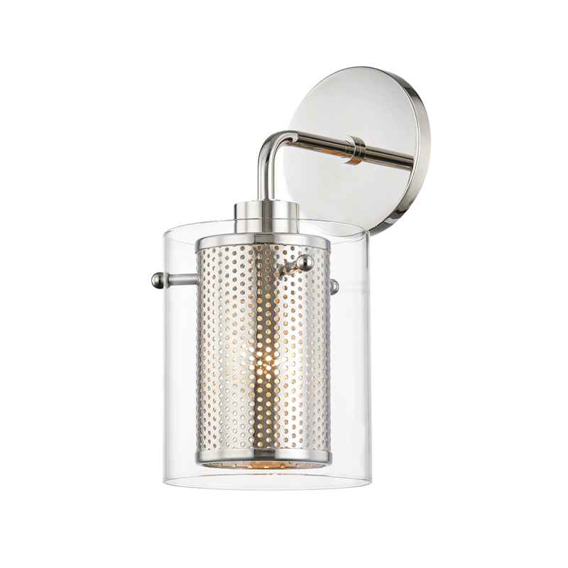 Mitzi Elanor H323101-PN Wall Sconce Light - Polished Nickel