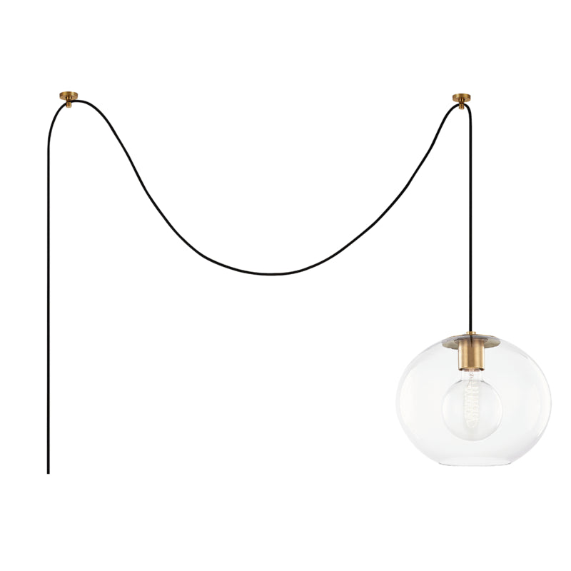 Mitzi Margot HL270701L-AGB Pendant Light - Aged Brass