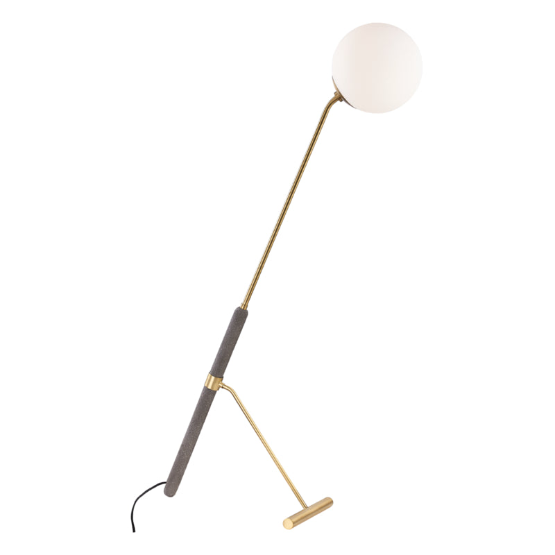 Mitzi Lighting HL289401-AGB Brielle One Light Floor Lamp Lamp Brass - Antique