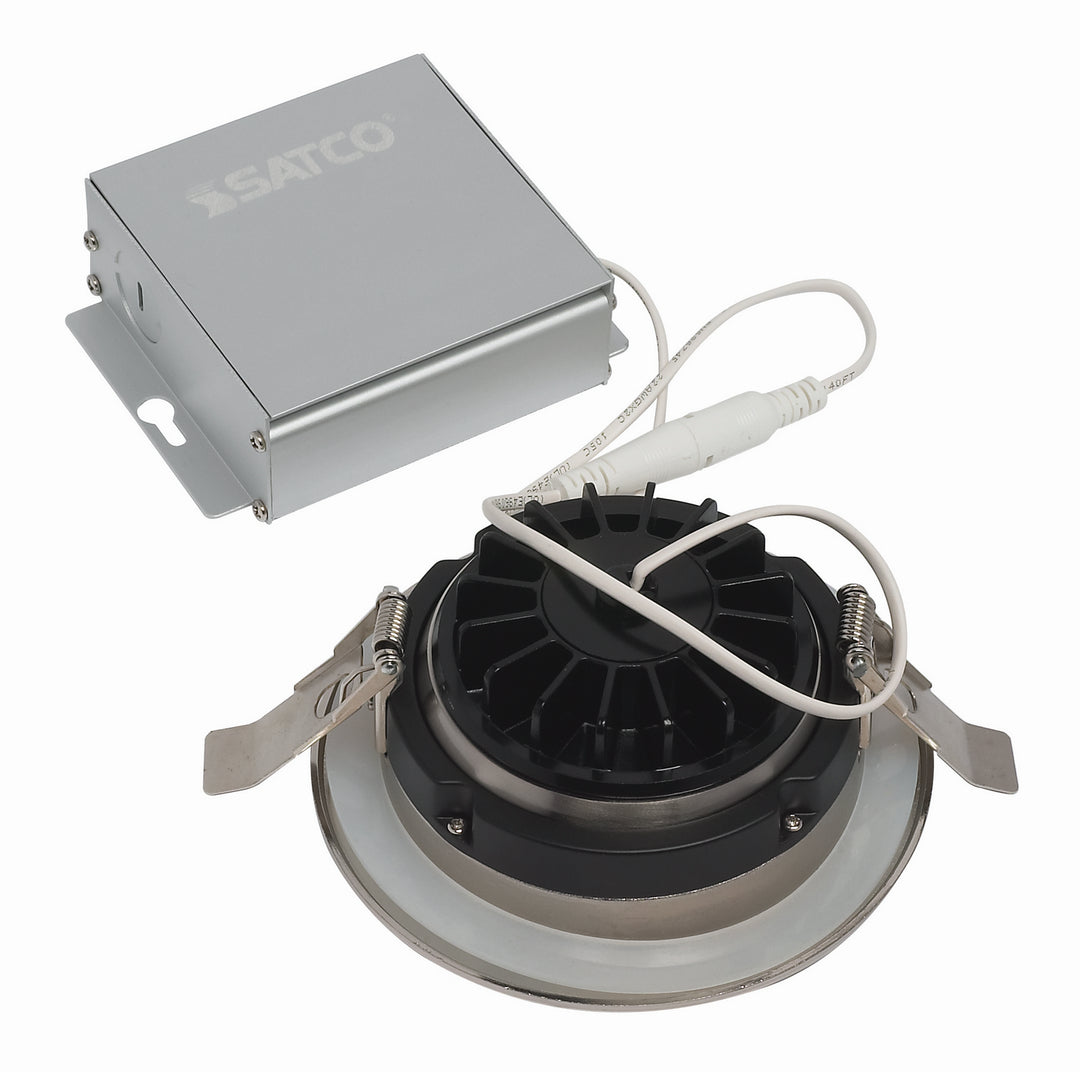 Satco Lighting S11620   Recessed Light Brushed Nickel