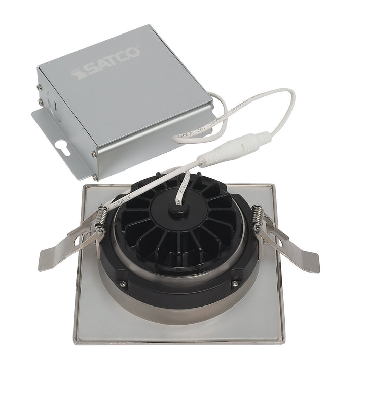 Satco Lighting S11623   Recessed Light Brushed Nickel