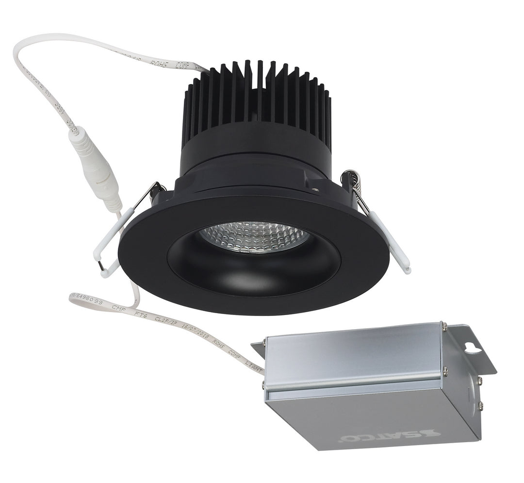 Satco Lighting S11625   Recessed Light Black