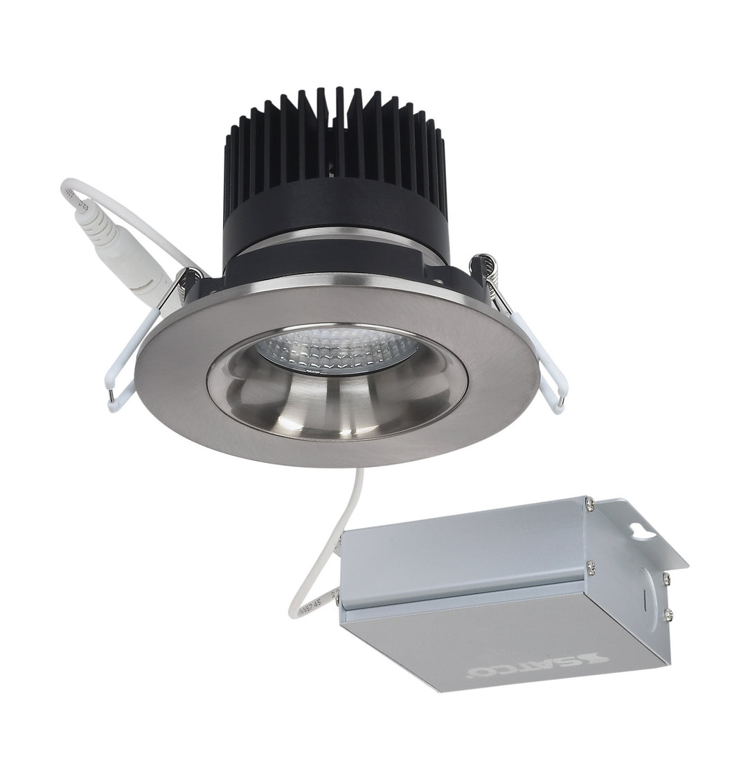 Satco Lighting S11626   Recessed Light Brushed Nickel