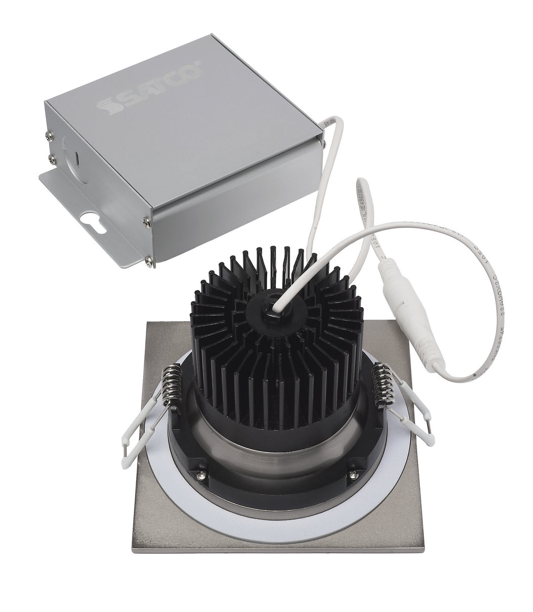 Satco Lighting S11629   Recessed Light Brushed Nickel