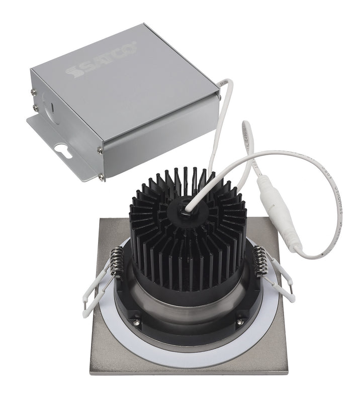 Satco Lighting S11629   Recessed Light Brushed Nickel