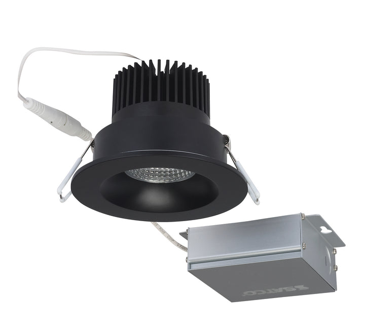 Satco Lighting S11631   Recessed Light Black
