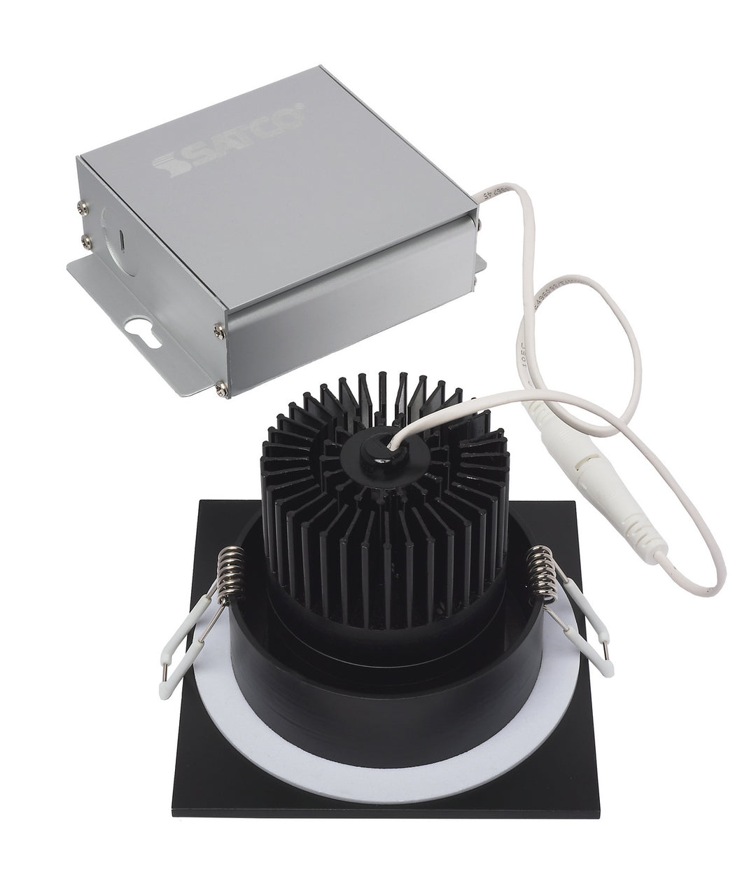 Satco Lighting S11634   Recessed Light Black