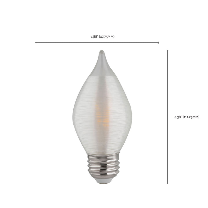 Satco Lighting S23413   Light Bulb Satin Spun