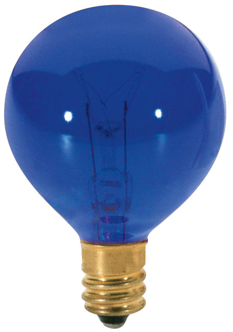 Satco Lighting S3848   Light Bulb Transparent Blue