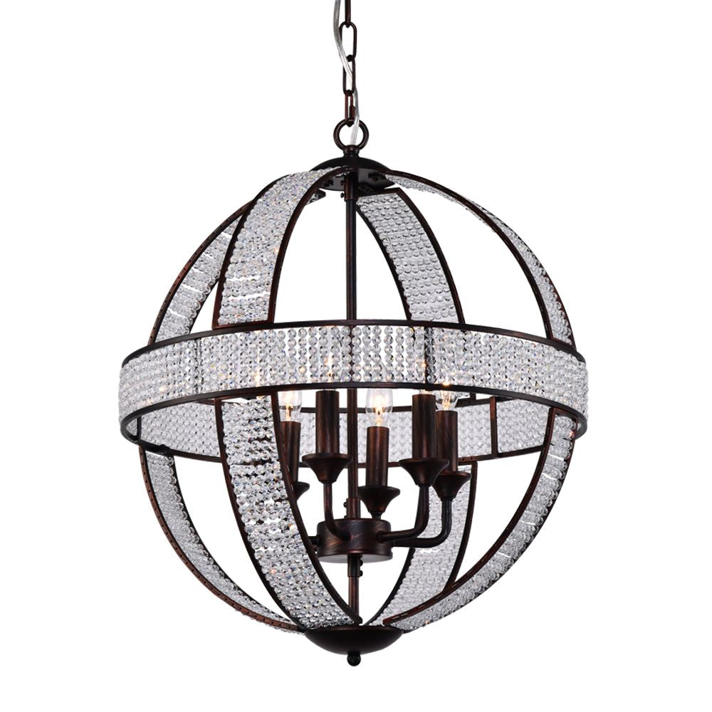 StarFire Luna 8520CH Chandelier Light - Chrome