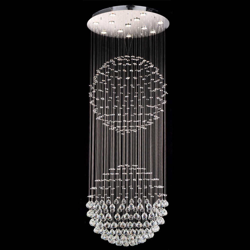 StarFire String 9544CH Chandelier Light - Chrome