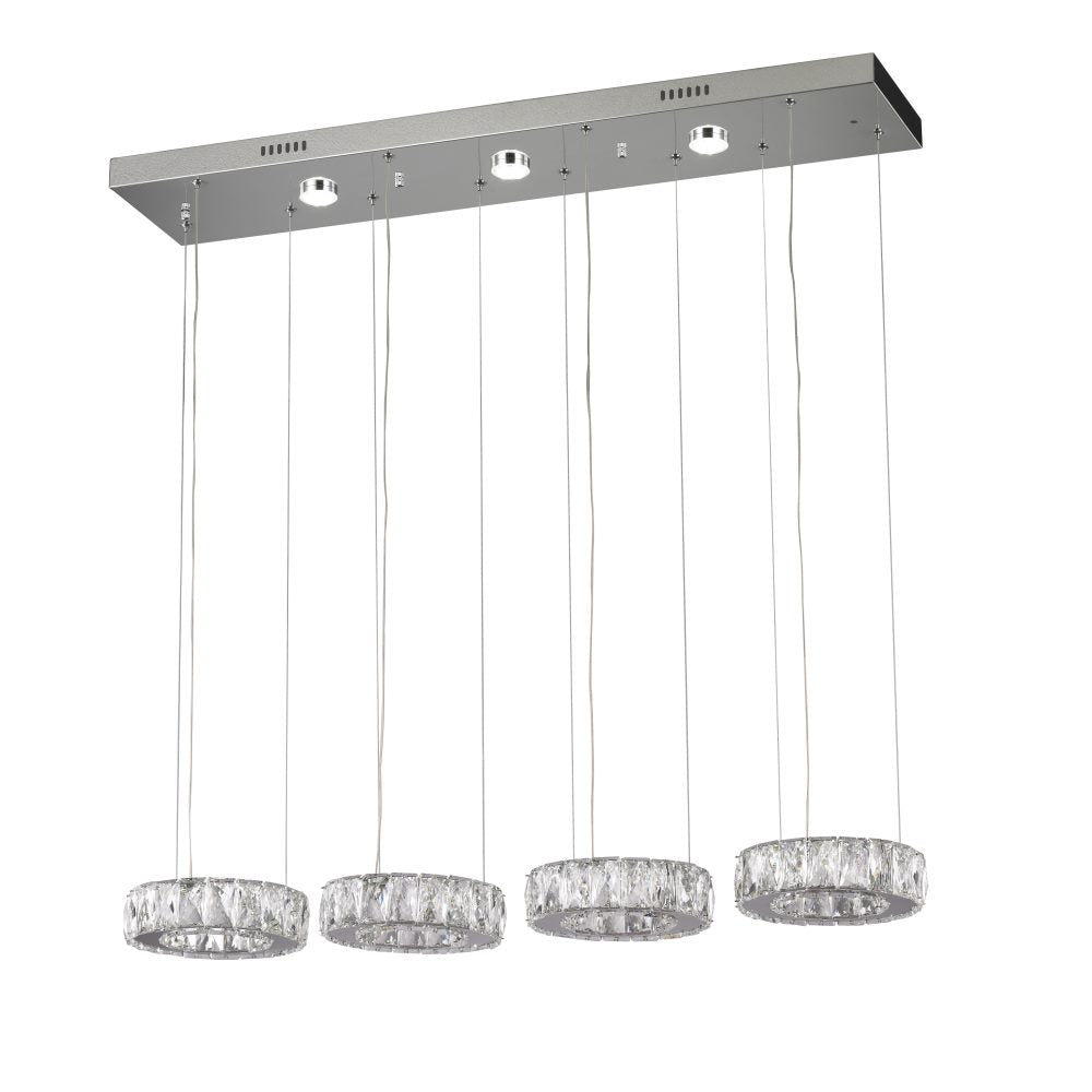 StarFire LED LD0708CH Pendant Light - Chrome