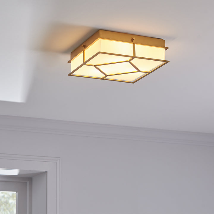 Visual Comfort Studio Transom AF1063BBS Ceiling Light - Burnished Brass
