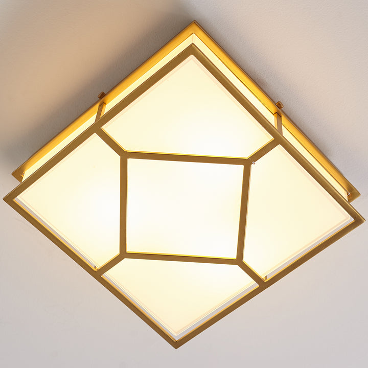 Visual Comfort Studio Transom AF1063BBS Ceiling Light - Burnished Brass