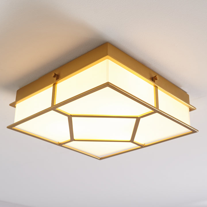 Visual Comfort Studio Transom AF1063BBS Ceiling Light - Burnished Brass
