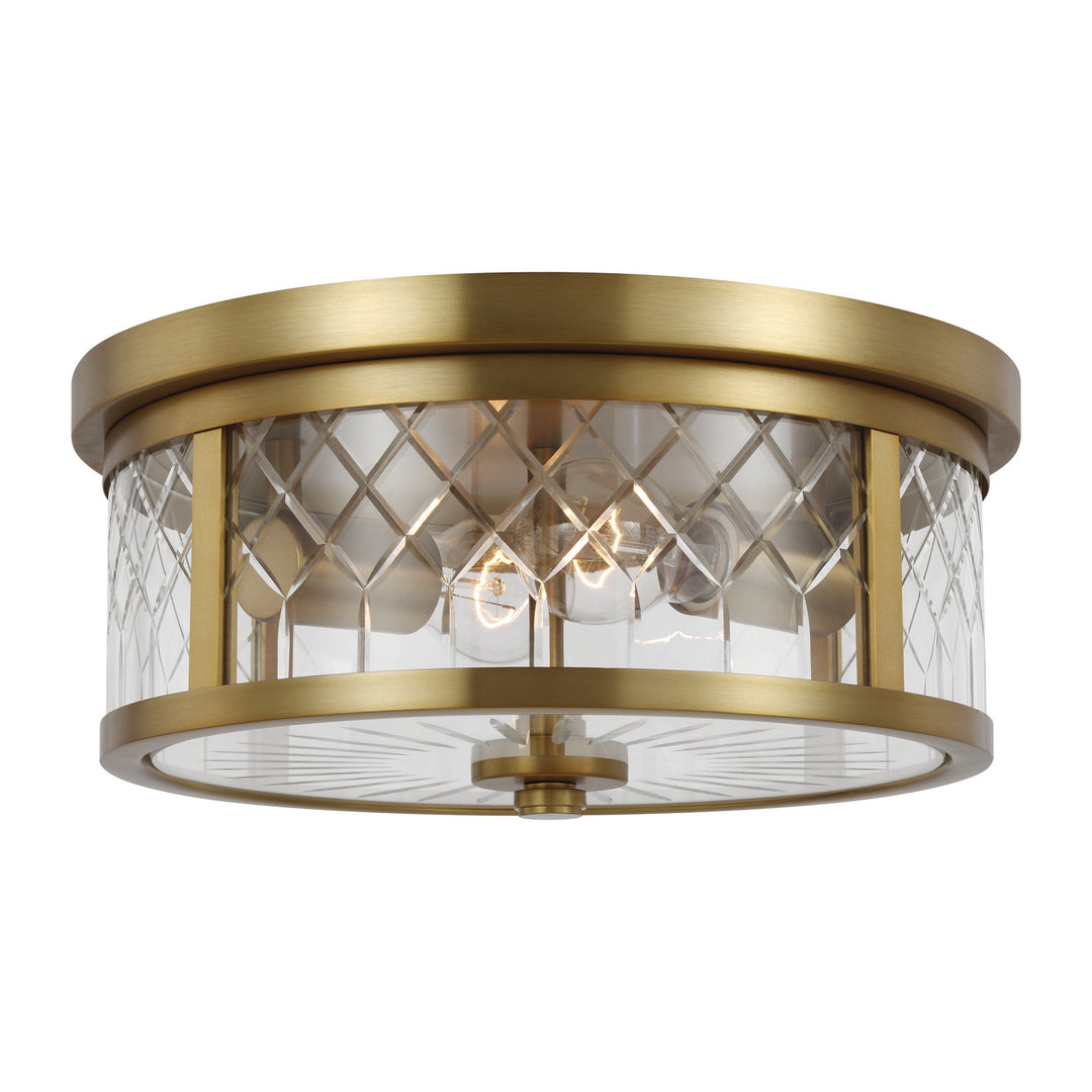 Visual Comfort Studio Alec AF1072BBS Ceiling Light - Burnished Brass