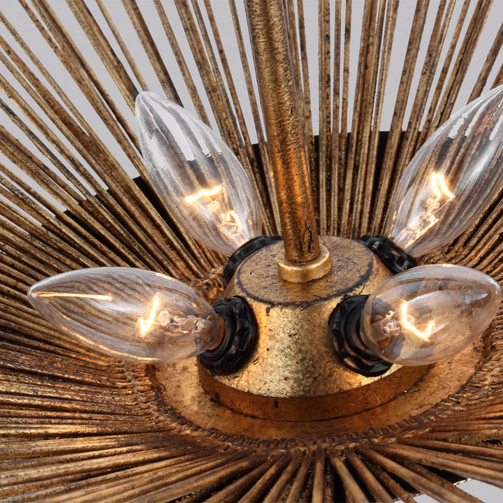 Visual Comfort Studio Helios AP1084ADB Pendant Light - Antique Gild