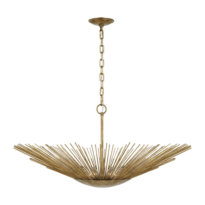 Visual Comfort Studio Helios AP1084ADB Pendant Light - Antique Gild