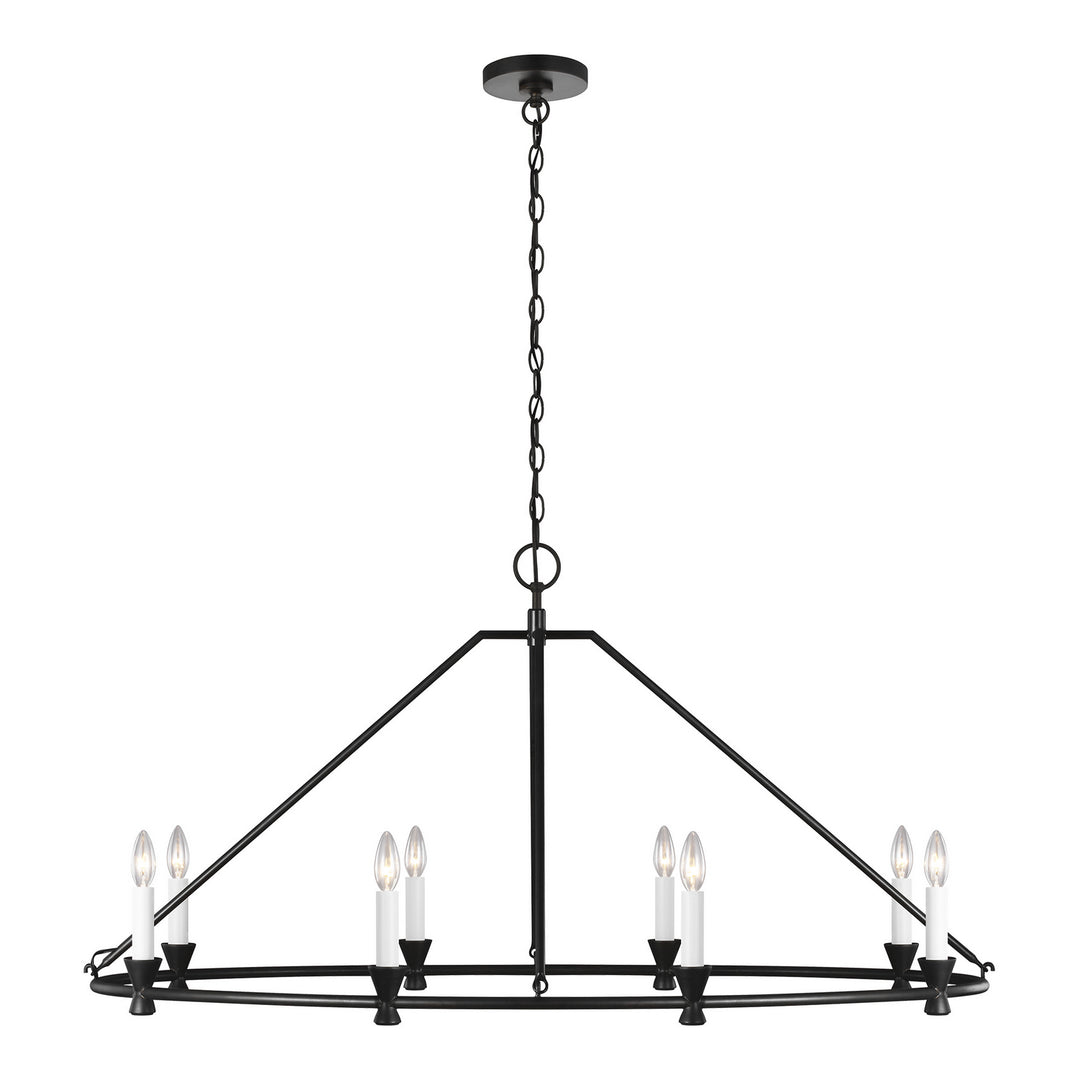 Visual Comfort Studio Keystone CC1208AI Pendant Light - Aged Iron