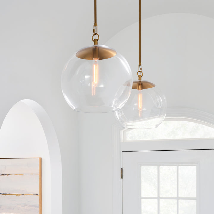 Visual Comfort Studio Atlantic CP1041BBS Pendant Light - Burnished Brass