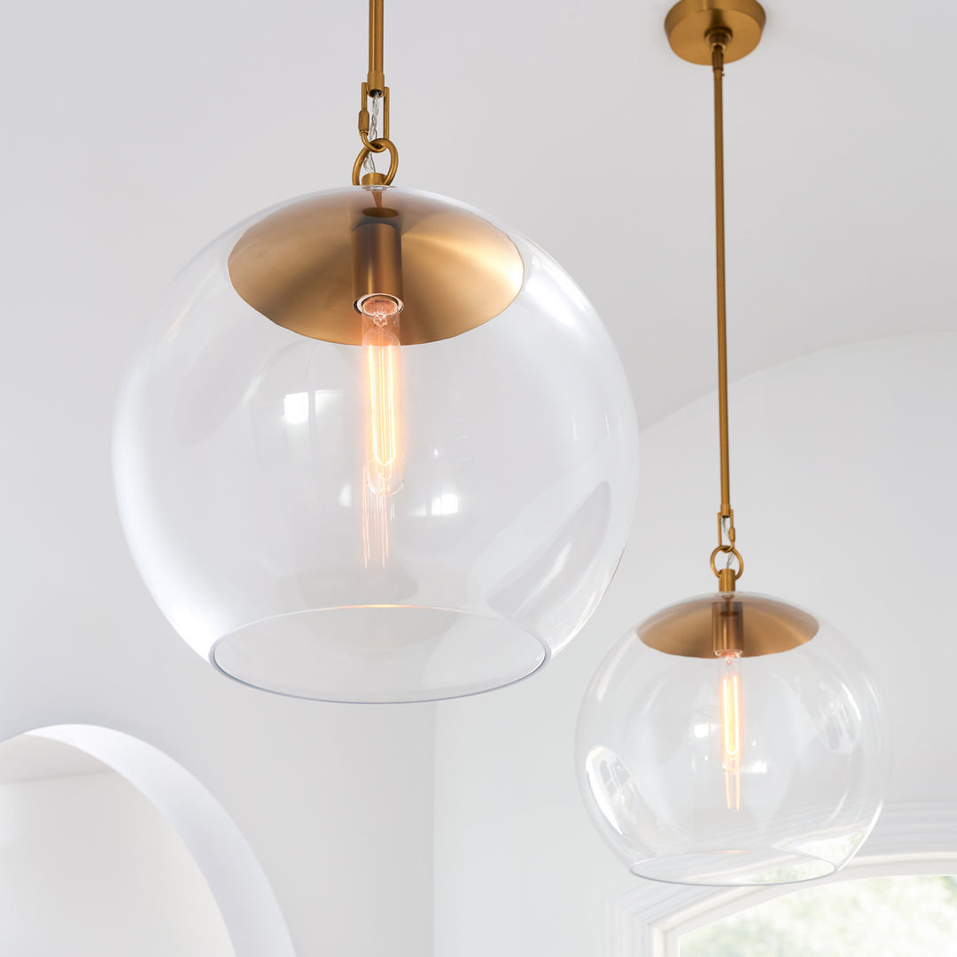 Visual Comfort Studio Atlantic CP1041BBS Pendant Light - Burnished Brass