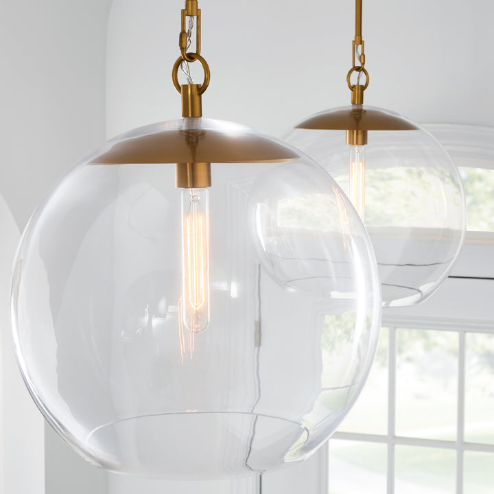 Visual Comfort Studio Atlantic CP1041BBS Pendant Light - Burnished Brass