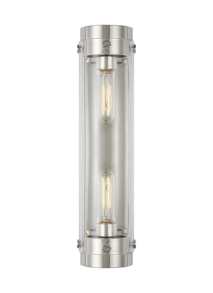 Visual Comfort Studio Garrett CW1002PN Wall Light - Polished Nickel