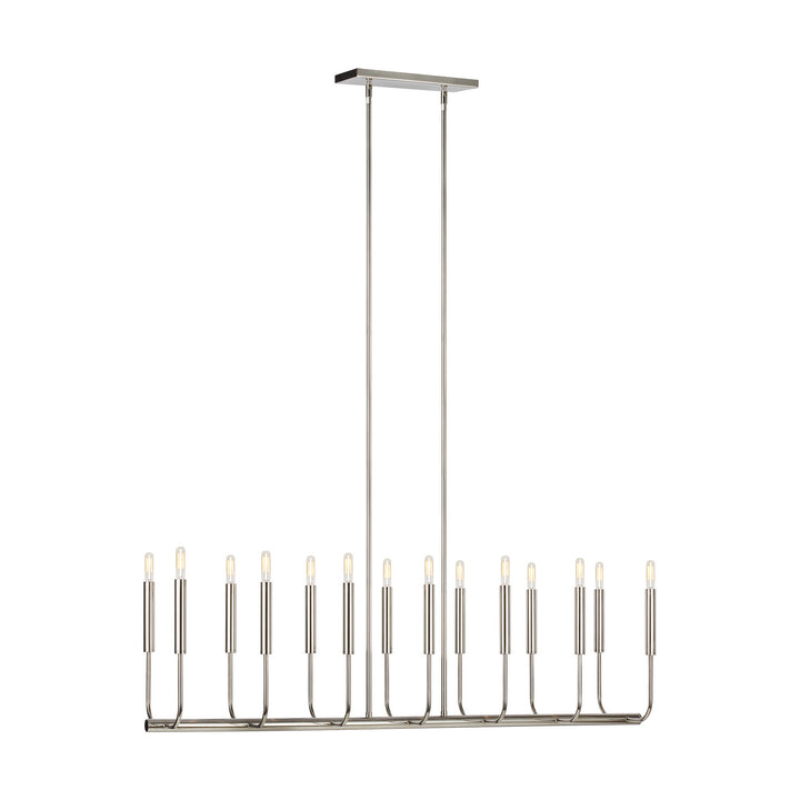 Visual Comfort Studio Brianna EC10614PN Pendant Light - Polished Nickel