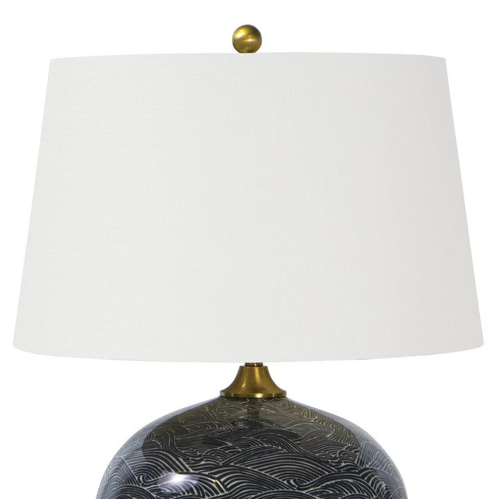 Regina Andrew 13-1289BLK  Harbor Lamp Ebony