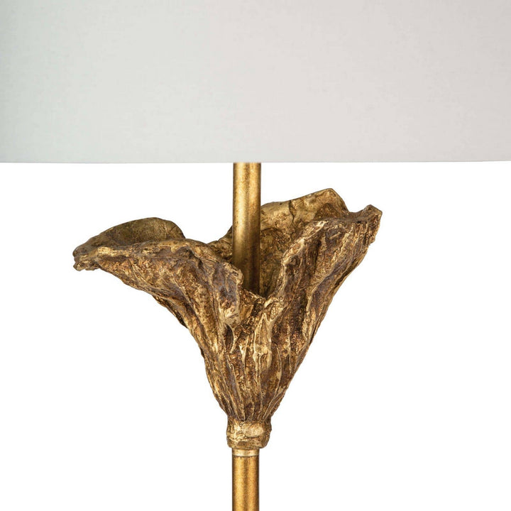 Regina Andrew 13-1403  Monet Lamp Antique Gold Leaf