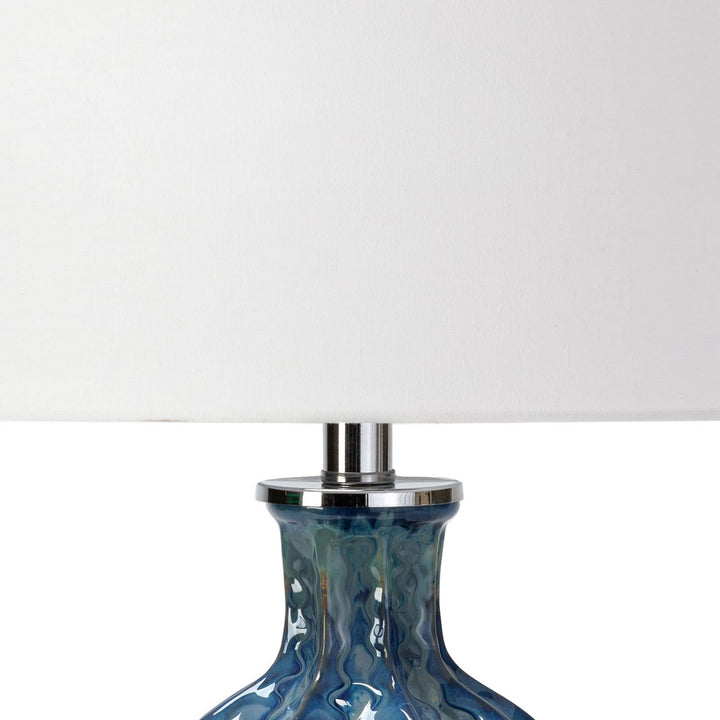 Regina Andrew 13-1423BL  Antigua Lamp Blue