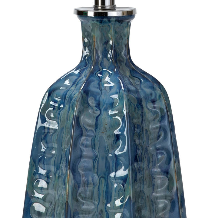 Regina Andrew 13-1423BL  Antigua Lamp Blue