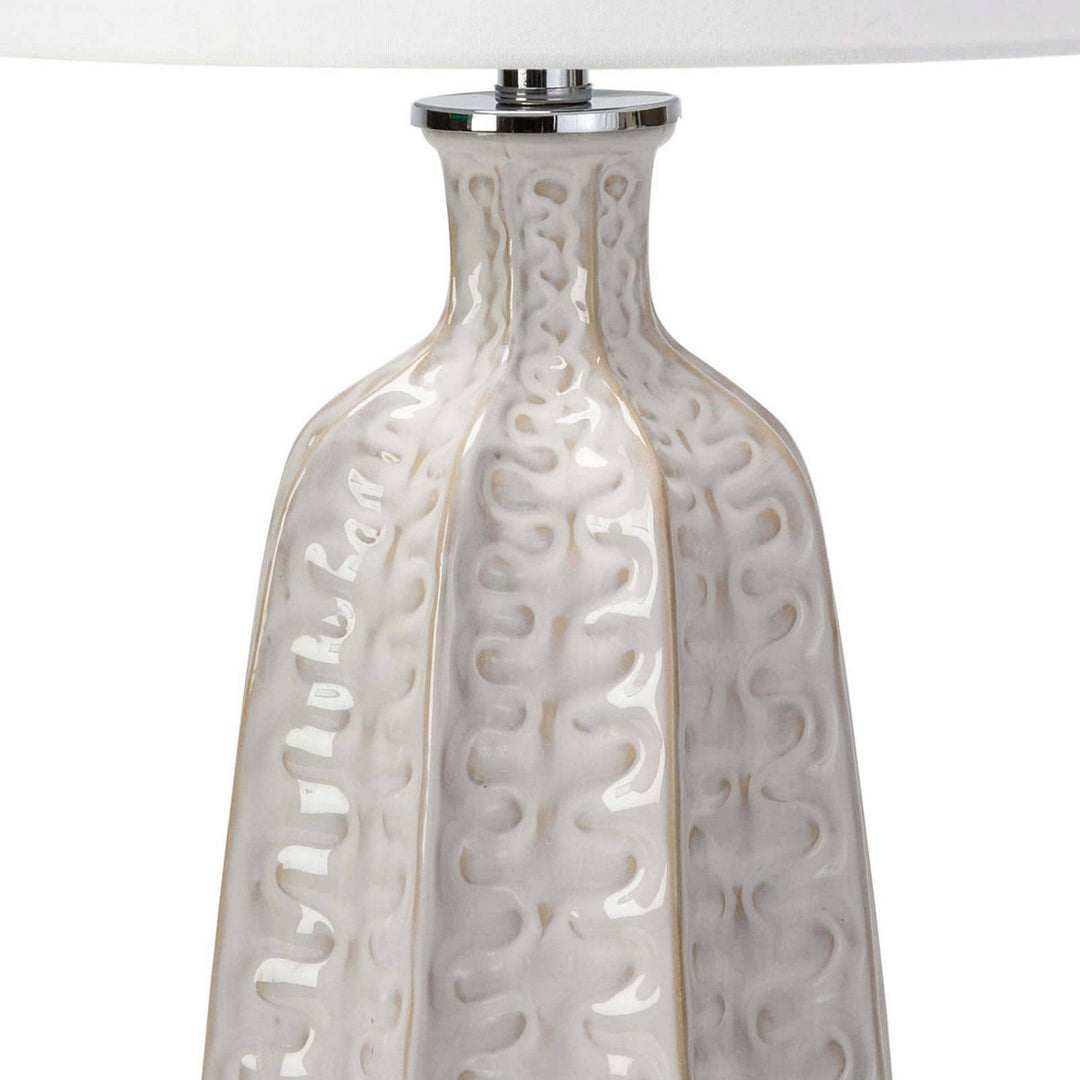 Regina Andrew 13-1423IV  Antigua Lamp White