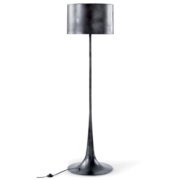 Regina Andrew 14-1008BI  Trilogy Lamp Blackened Iron