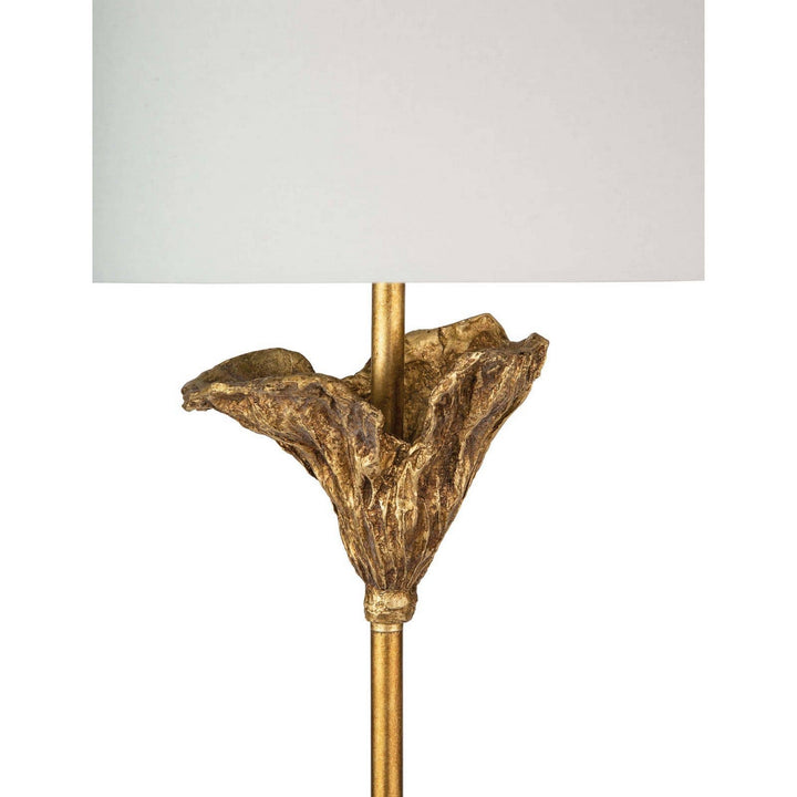 Regina Andrew 14-1037  Monet Lamp Antique Gold Leaf