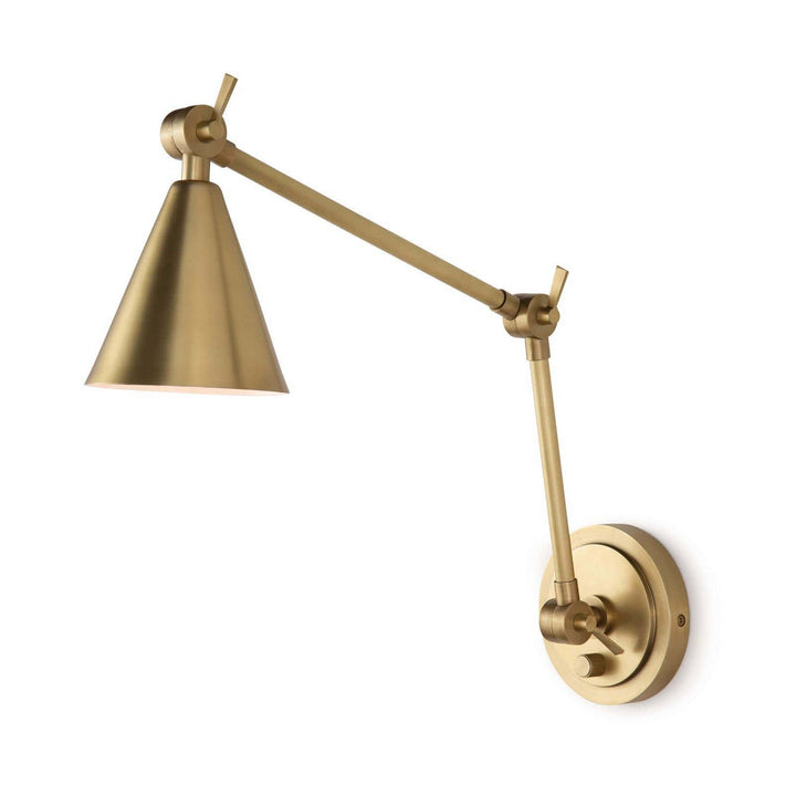 Regina Andrew 15-1115NB  Sal Lamp Natural Brass