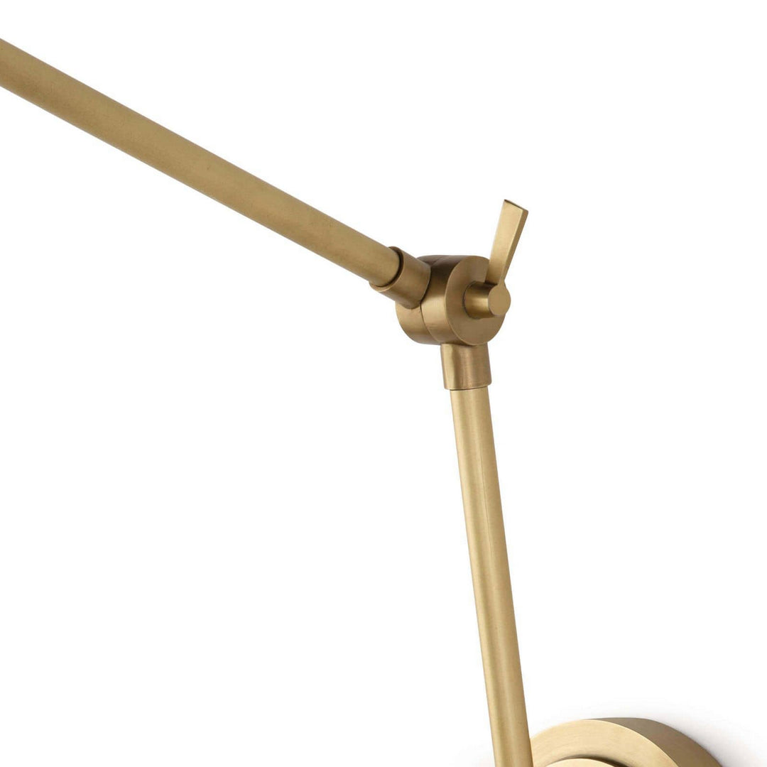 Regina Andrew 15-1115NB  Sal Lamp Natural Brass