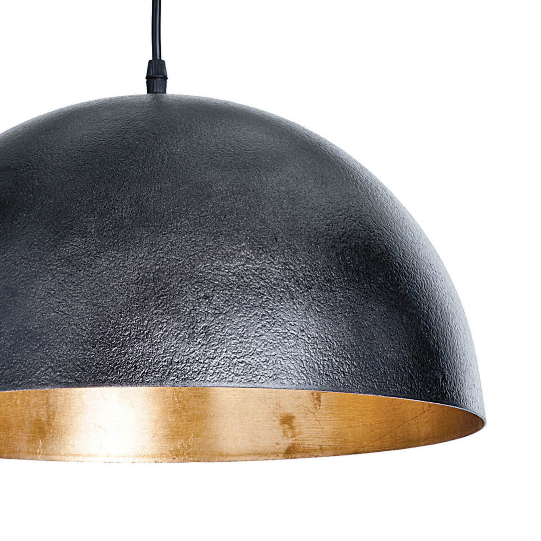 Regina Andrew Sigmund 16-1090BLK Pendant Light - Blackened Steel