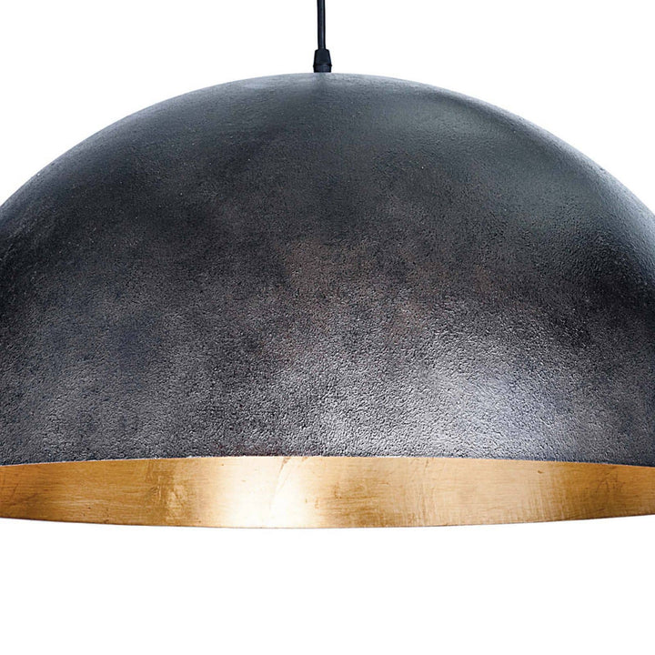 Regina Andrew Sigmund 16-1091BLK Pendant Light - Blackened Steel