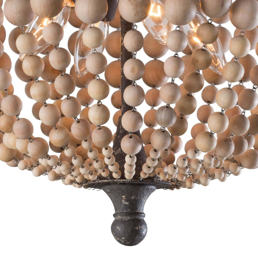 Regina Andrew Wood 16-1162 Ceiling Light - Natural