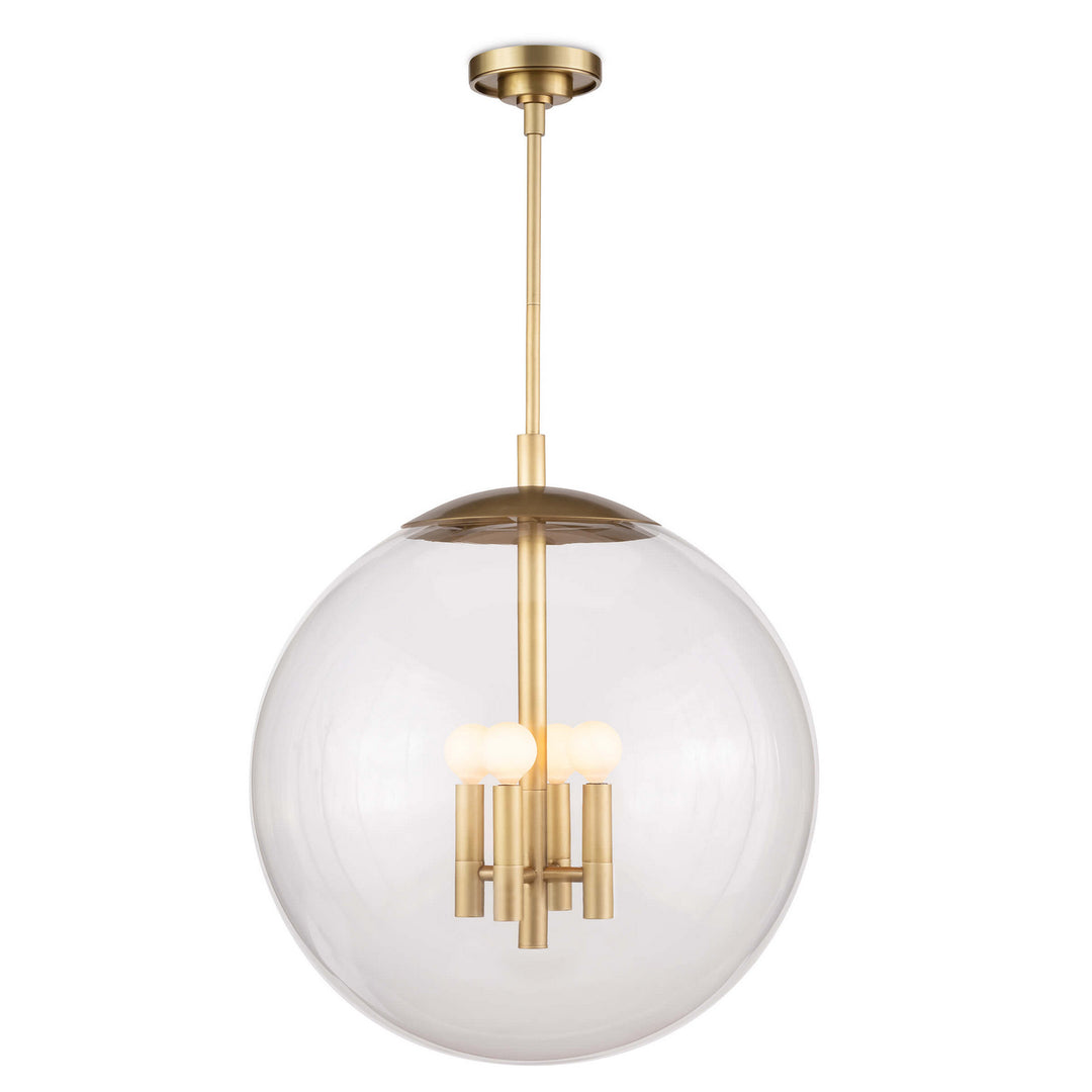 Regina Andrew Cafe 16-1248NB Pendant Light - Natural Brass